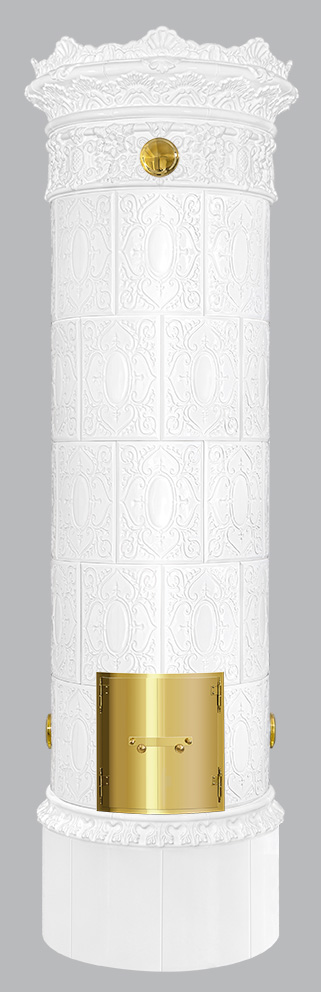 Kakelugn Krona® 70.1 Antik svensk Kakelugn Reimanns-Krona® 70.1